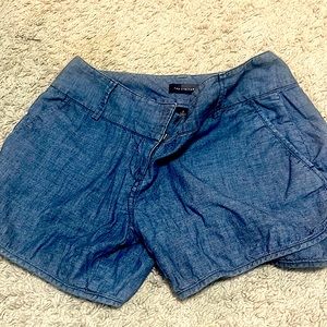 y2k vintage blue jean shorts